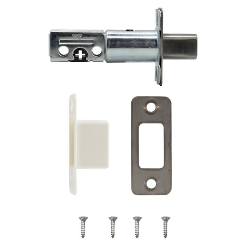 McGrath Locks Ashgrove Smart Deadbolt, Raised Button with Braille, Satin Nickel Finish with 60/70mm Adjustable Bolt