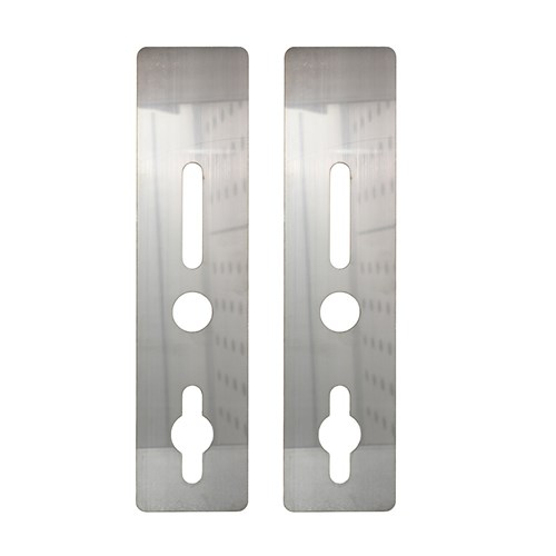 McGrath Locks Scar Plate to suit Bardon, 350x85x2mm SS304, Fire Rated to 2 Hours on Firecore and E-Core Doors Packet of 2