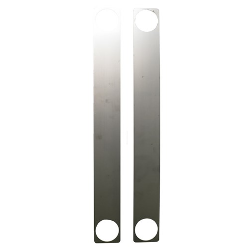 McGrath Locks Scar Plate to suit Grange, 556x 64x 2mm SS304, Packet of 2