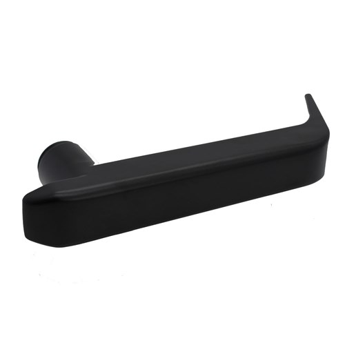 McGrath Locks DDA Compliant External Handle, With O-Ring in Black To Suit Windsor and Albion Locks.