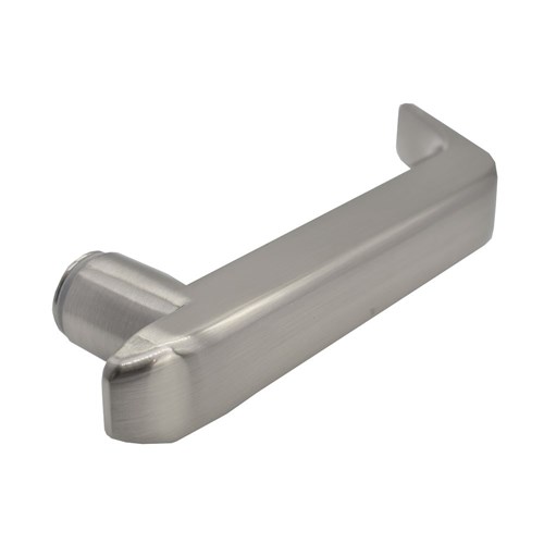 McGrath Locks DDA Compliant External Handle, With O-Ring in Satin Nickel To Suit Windsor and Albion Locks.