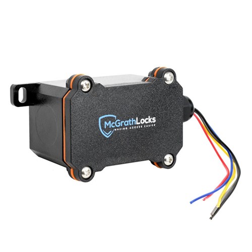 McGrath Locks Z Chip, TTLock operated via BLE, 12-24v Relay Supplied in Weather Resistant Case.