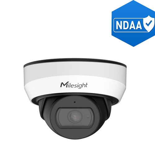 Milesight AI Mini Series 5MP Mini Dome Network Camera with 4mm Fixed Lens, NDAA Compliant, IP67 and IK10 - MS-C5375-PD/4