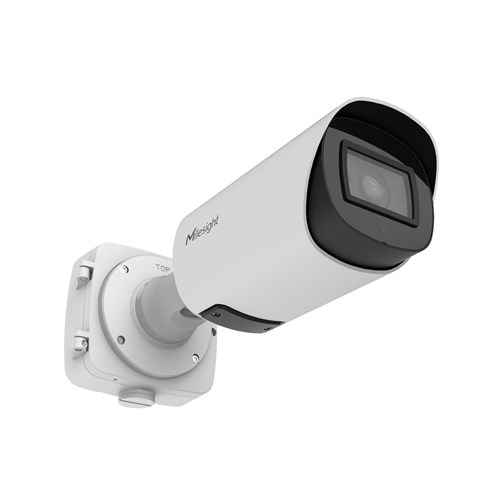 Milesight AI Pro Series 8MP Bullet Plus Network Camera with 3.6-10mm Varifocal P-Iris Lens, NDAA Compliant, IP67 and IK10 - MS-C8266-FIPE