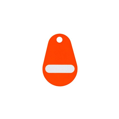 Neptune Overmoulded Pear Fob EM/Presco 125kHz Orange