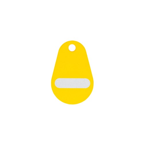Neptune EM 125khz Overmoulded Pear Fob Yellow