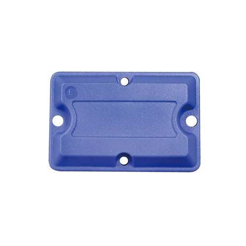 Neptune UCODE8 UHF overmoulded brick metal tag, Blue