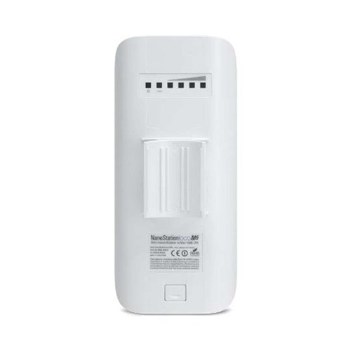 Ubiquiti airMAX Nanostation Loco M5 WiFi Wireless Outdoor PtP Access Point, 10km Range, includes PoE Injector - LOCOM5