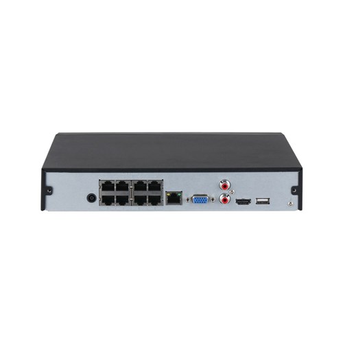 Dahua WizSense AI Series 8 Channel NVR with 8 PoE Ports, 1 HDD Bay - DHI-NVR4108HS-8P-AI/ANZ