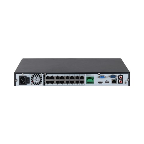 Dahua WizSense AI Series 16 Channel NVR with 16 PoE Ports, 2 HDD Bays, installed with 1x 4TB HDD - DHI-NVR4216-16P-AI/ANZ-4TB