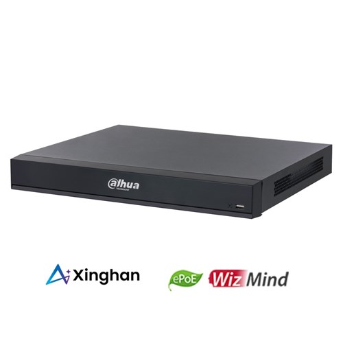 Dahua WizMind Xinghan Large-Scale AI 16 Channel NVR with 16 PoE Ports, 2 HDD Bay, 1U - NVR5216-16HPAI/ANZ-PRO