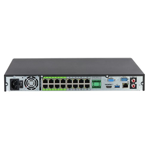 Dahua WizMind Xinghan Large-Scale AI 16 Channel NVR with 16 PoE Ports, 2 HDD Bay, 1U - NVR5216-16HPAI/ANZ-PRO