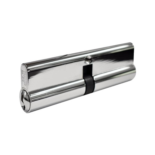 PROTECTOR Euro Double Cylinder with Fixed Cam LW5 Profile KA Chrome Plate 100mm - PCD100-6P-KA-CP