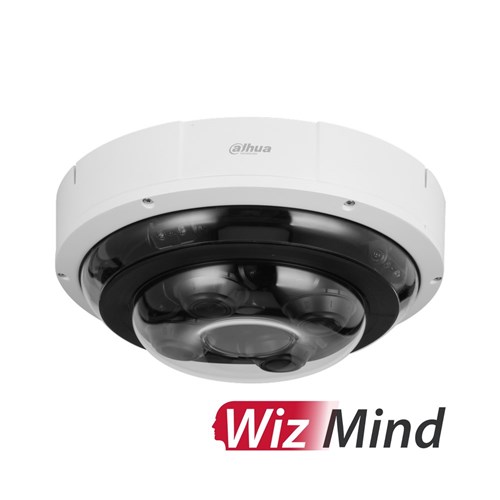 Dahua WizMind Series 4 x 5 MP Multi-Lens 360-Degree Network Camera with 2.8-12mm Varifocal Lens, IP67 and IK10 - DH-IPC-PDBW82041-B360-S2