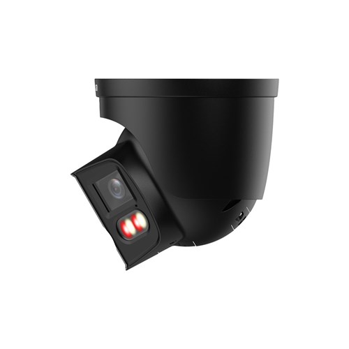 Dahua WizSense TIOC Duo Series IP 2x4MP IP67 IR 2.8mm Black Multi-Sensor Panoramic Eyeball Camera - DH-IPC-PDW3859PA180B