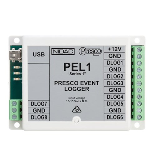 Nidac Presco Series Event Logger for PAC Controllers - NPO-PEL1