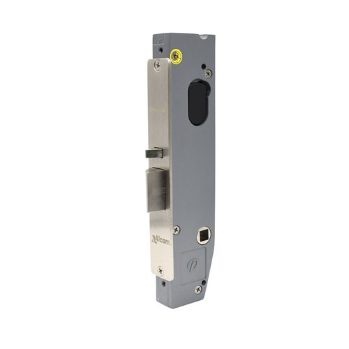 Parasol Narrow Mortice Lock To Suit McGrath Locks, 33mm Backset with 33 Degree Hub Rotation and 8mm Spindle, Satin Stainless Steel Finish