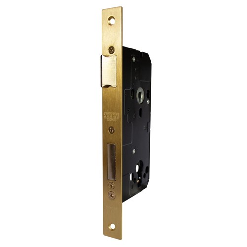 PROTECTOR 785 Series Mortice Sash Lock Pitch 85mm Backset 50mm Satin Brass - 785-50-SB