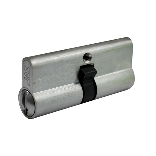 PROTECTOR Euro Double Cylinder with Fixed Cam LW4 Profile KA Satin Chrome 70mm - PCD705P-KA-SC