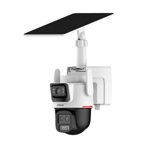 Dahua WizColor 3+3MP Hybrid-zoom PT 4G Solar Power Network Camera, IP66 - DH-IPC-PTS2649C-3E3Z-4GB20