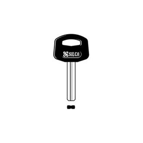 Silca AB38P Key Blank with Plastic Head for Abus Padlocks and Bike Locks