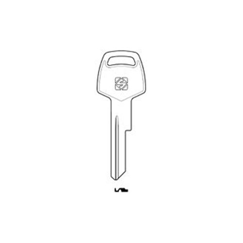 Silca CY1 Key Blank for Briggs and Stratton Locks, Chrysler and Dodge Cars