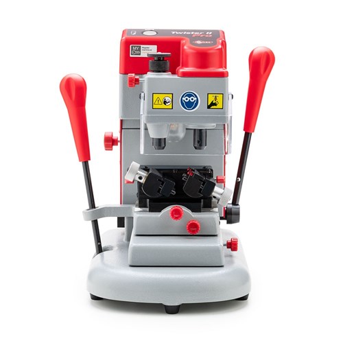 Silca Key cutting machine for track and dimple automotive or high security keys with tilting clamps Twister II Pro - D8B0048ZB