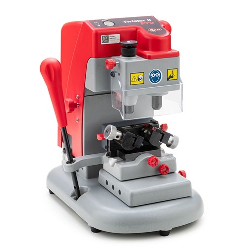 Silca Key cutting machine for track and dimple automotive or high security keys with tilting clamps Twister II Pro - D8B0048ZB