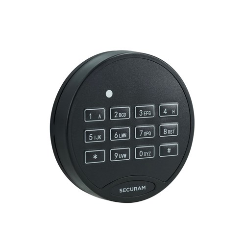 SECURAM SafeLogic S Series Entry Pad Black - EC-2201A-MB-EL