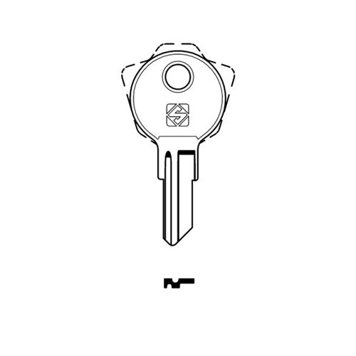 Silca ELS1 Key Blank for Eledis Cylinders