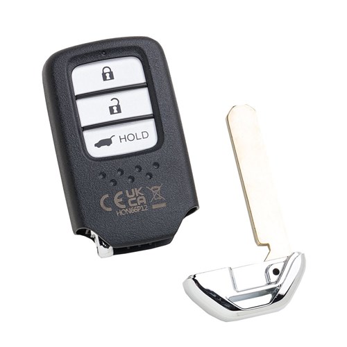 Silca Remote Proximity Fob with 3 Buttons, HON66 Key Insert and ID49-1C Chip to suit Honda CR-V - HON66P12