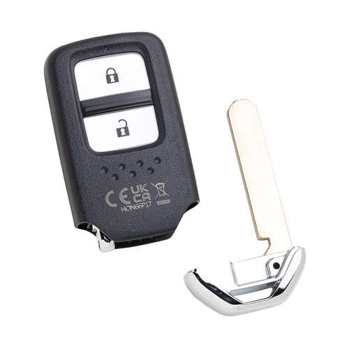 Silca Remote Proximity Fob with 2 Buttons, HON66 Key Insert and ID49-1C Chip to suit Honda HR-V & Jazz - HON66P17