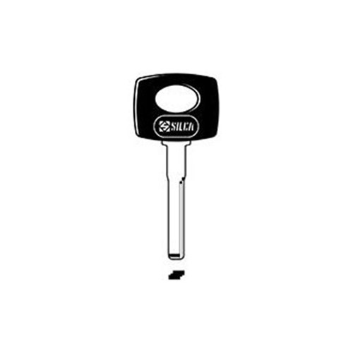 Silca HU64P Key Blank for Mercedes and Ford Cars Plastic Head