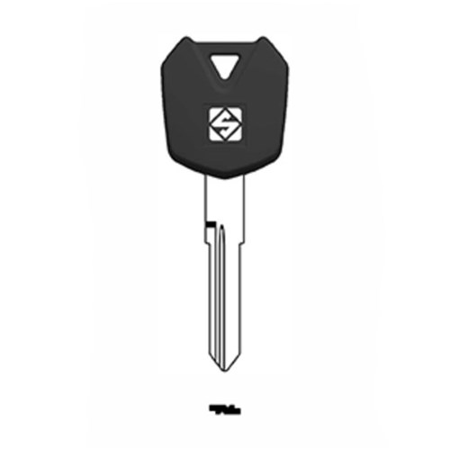 Silca KW18RDP Key Blank for Kawasaki Motorbikes Plastic Head