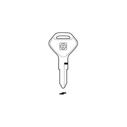 Silca KW3 Key Blank for Kawasaki Motorbikes