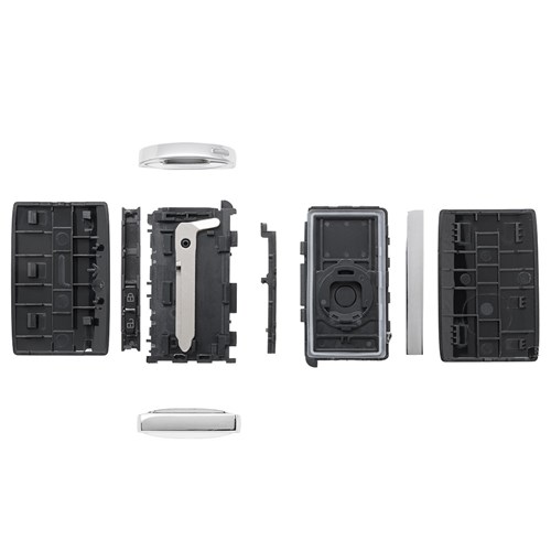 Silca Automotive Smart Key and Remote Replacement Shell for Mazda with 2 Buttons and MAZ24R Emergency Blade