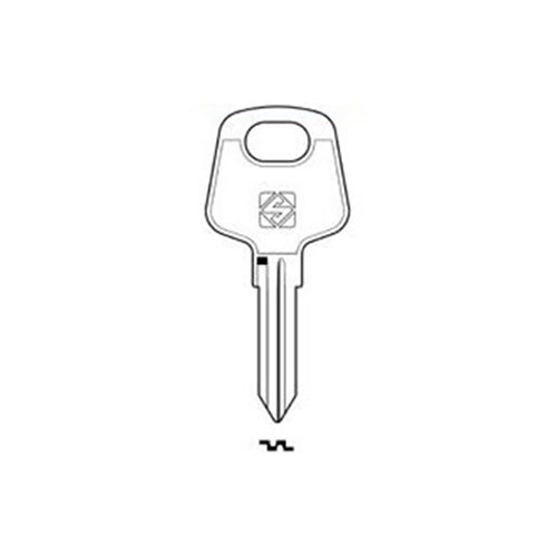 Silca NE19 Key Blank for Neiman Audi, Bedford, Honda, Iveco, MG, Rover and Volvo Cars Boats Trucks