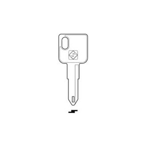 Silca NE72 Key Blank for Neiman Citroen, Nissan, Opel, Peugeot and Renault Cars