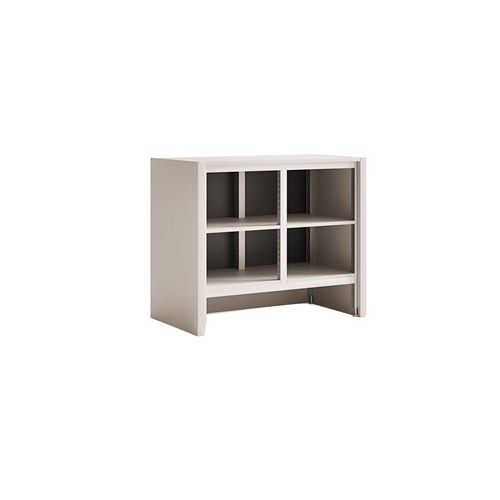 Silca Point Shop Display Unit Double Counter with Shelves and Dividers 104cm - ASP3026