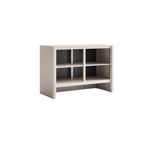 Silca Point Shop Display Unit Double Counter with Shelves and Dividers 128cm - ASP3027