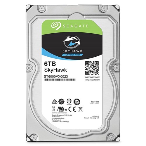 Seagate SkyHawk 6TB 3.5inch Surveillance Hard Drive - ST6000VX0023