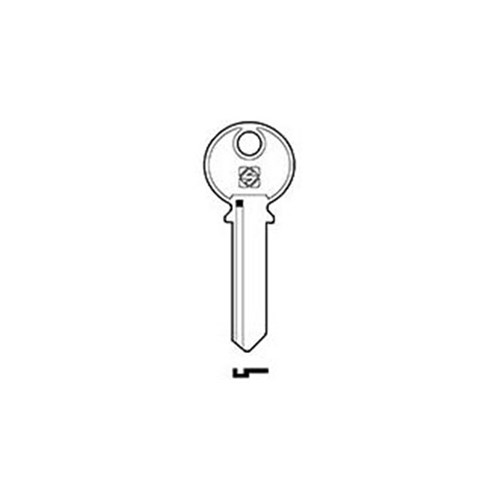 Silca TL3R Key Blank for Tri Circle Cylinders and Padlocks