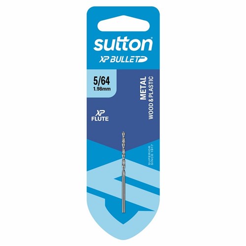 Sutton XP Bullet Jobber Drill D220 5/64