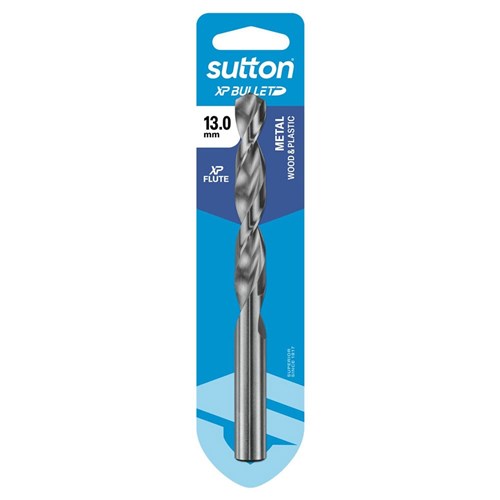 Sutton Silver Bullet Jobber Drill Bit HSS Carded 13mm  - D220H1300