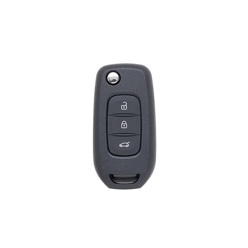 Silca Automotive Key and Remote Replacement Shell for Renault with 3 buttons and VA2 Flip Blade