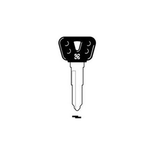 Silca YH28RBP Key Blank for Yamaha Motorbikes Plastic Head