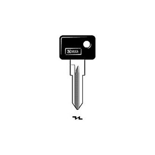 Silca ZD14RP Key Blank with Plastic Head for Zadi, Motorbikes, Cars, Caravans and Various Locks