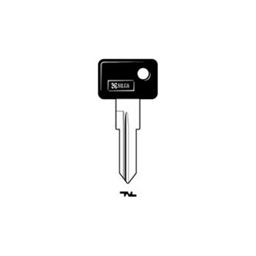 Silca ZD16RP Key Blank with Plastic Head for Zadi, Motorbikes, Cars, Caravans and Various Locks