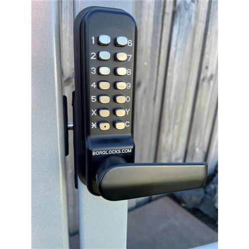 BDS Mortice Magnetic Gate Latch Body to suit Borg Digital Keypad Series 2000 or 4000 (Trencab) - TML25DGT