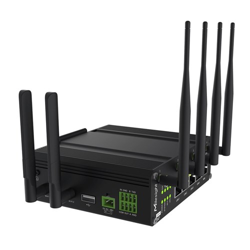 Milesight UR75 Dual Sim 5G Series Industrial Router, GPS, PoE, Wi-Fi - UR75-504AE-P-W2